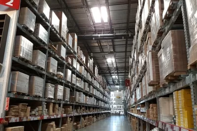magazzino gestito con la tecnica dell'inventario continuo