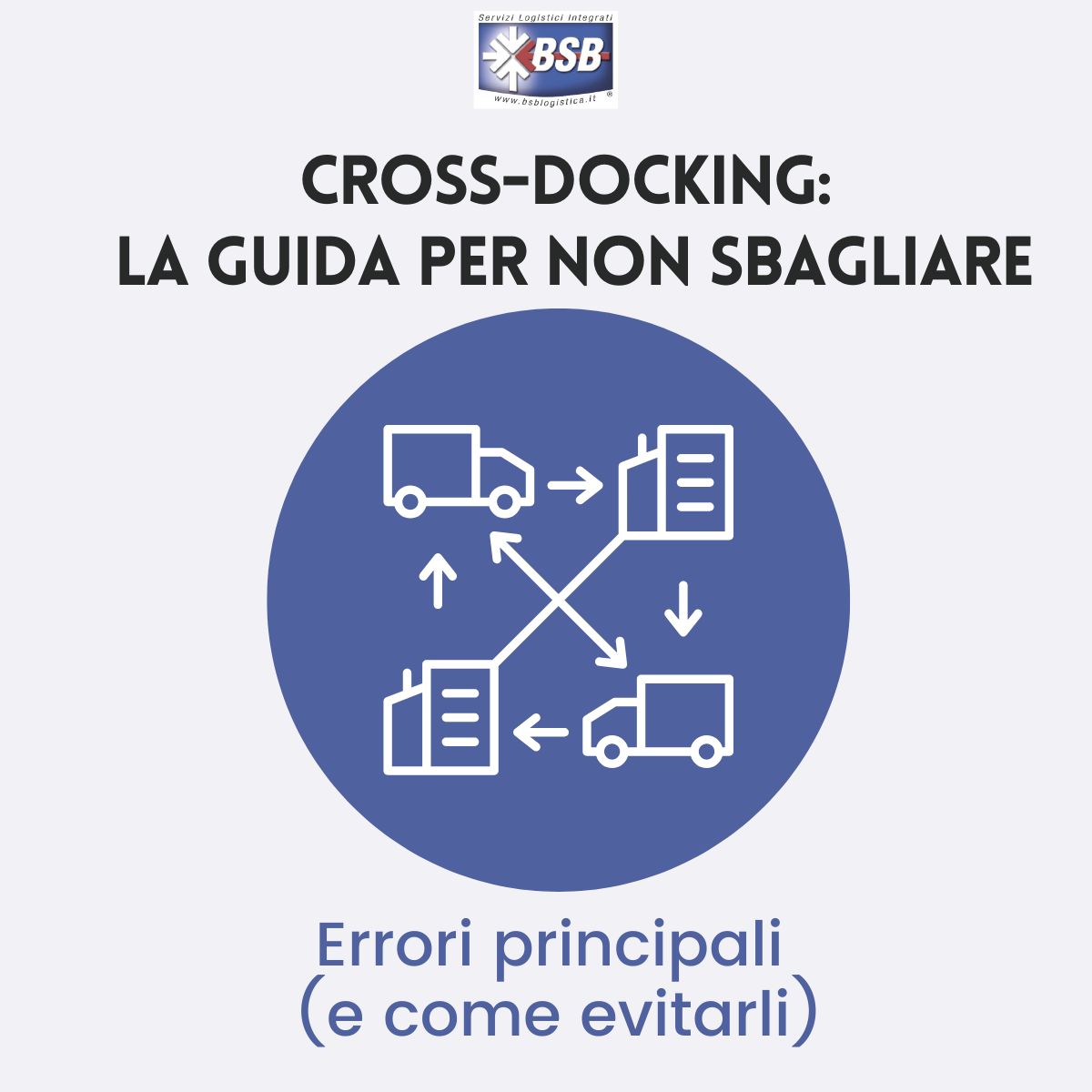 copertina articolo 1 SETTEMBRE BSB_LOGISTICA_Errori cross-docking